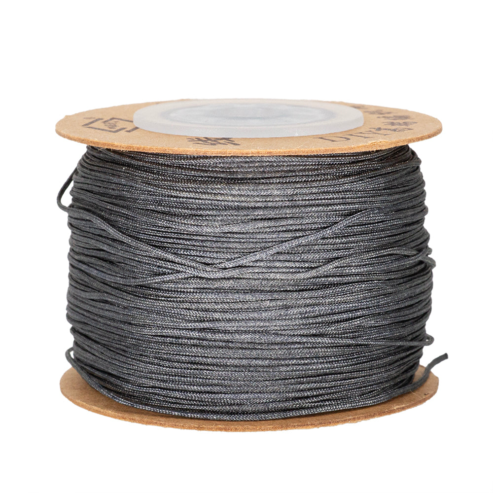 Hilo Poliéster Redondo .8mm Gris