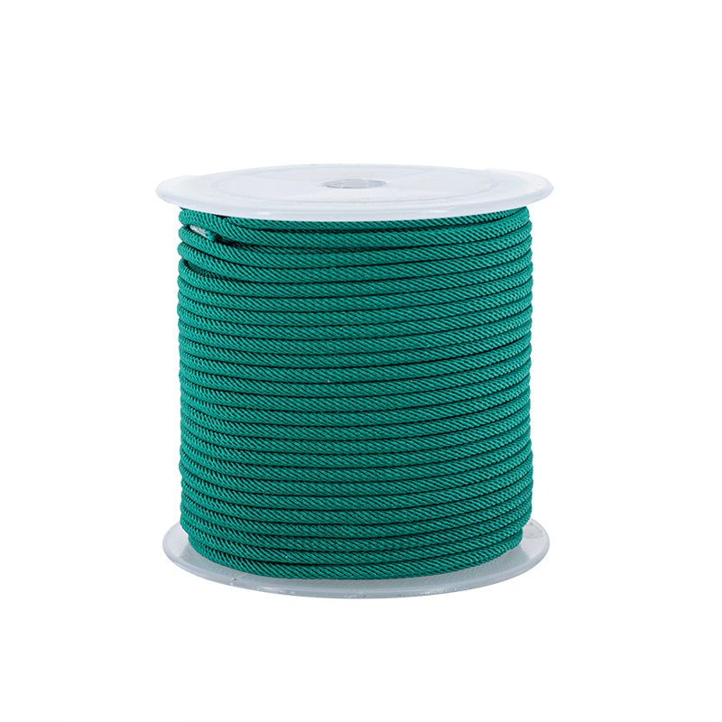 Cordón Poliéster Redondo 2.5mm Aqua