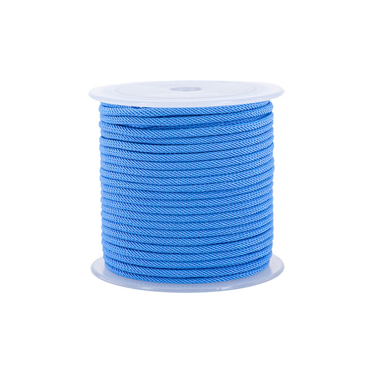 Cordón Poliéster Redondo 2.5mm Azul