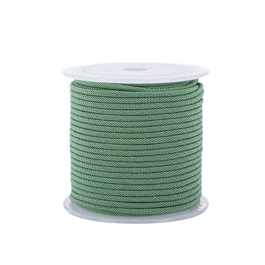 Cordón Poliéster Redondo 2.5mm Verde