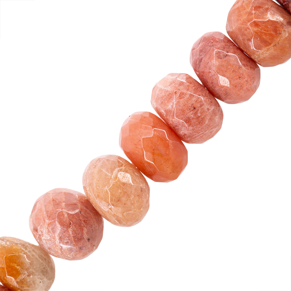 Jasper Mookaite Róndela Facetada 5-6x8mm Naranja