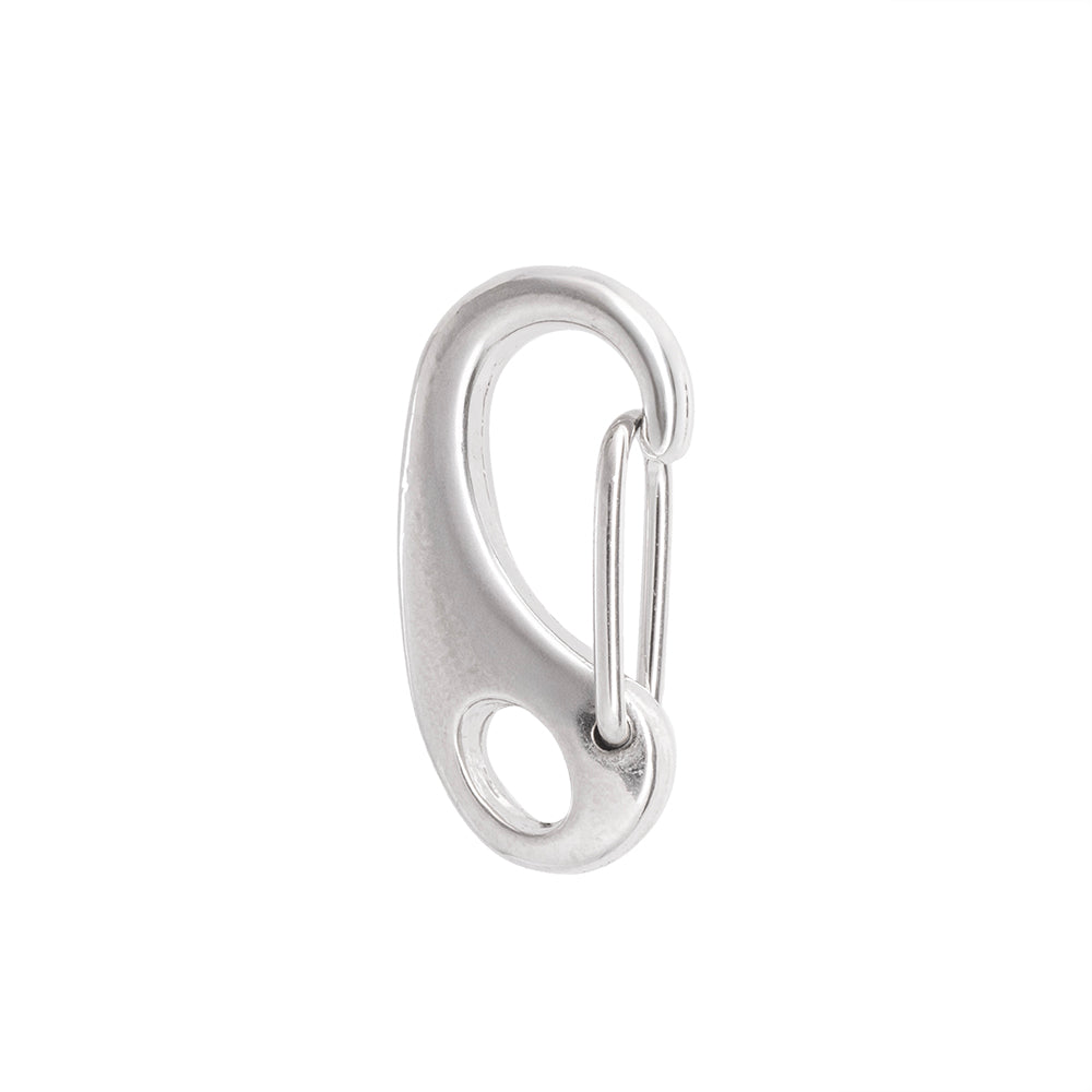Broche para Llavero Grua 25x12mm Plateado