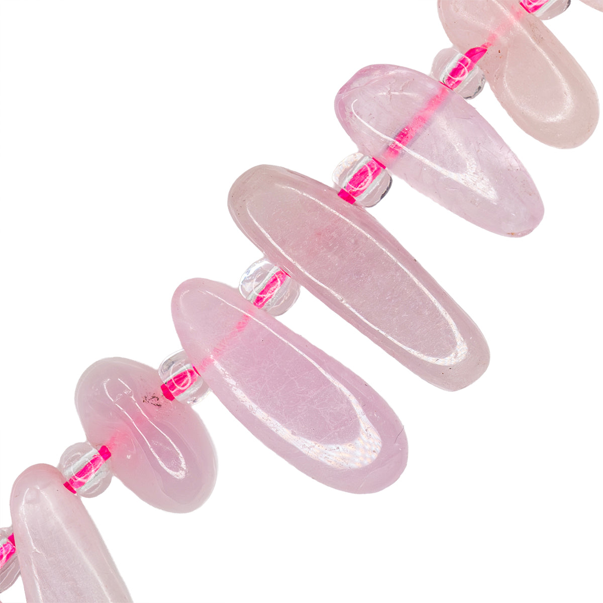 Kunzita Nugget 5-8x10-20mm Rosa