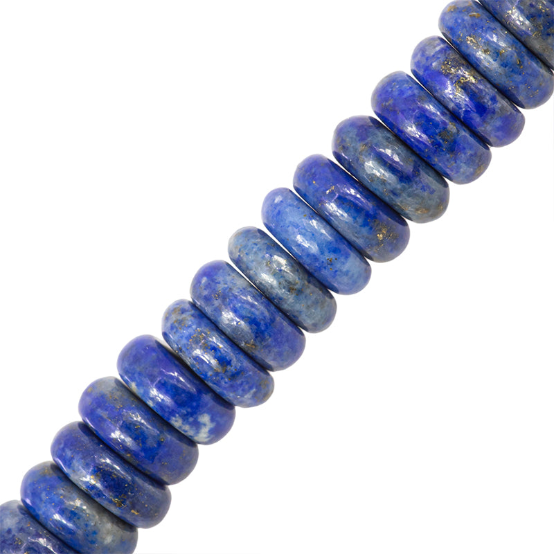 Lapislazuli Rondela 4x8mm Azul