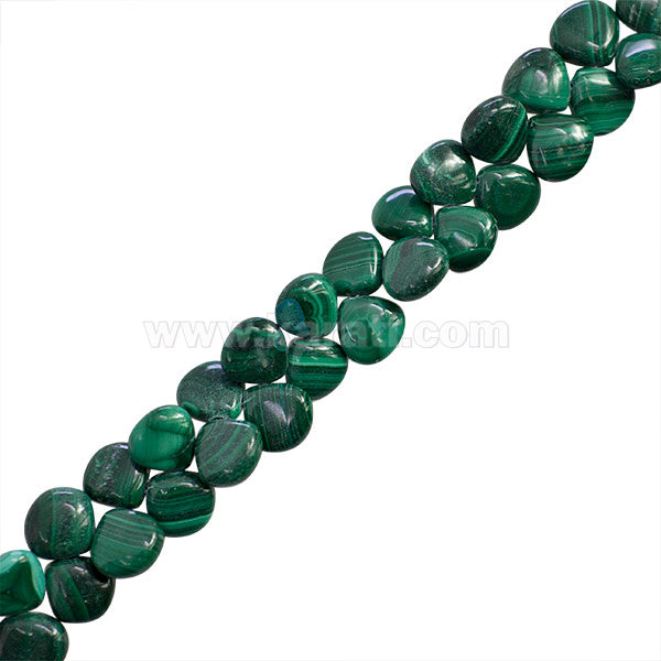 Malaquita Gota 10x11mm Verde