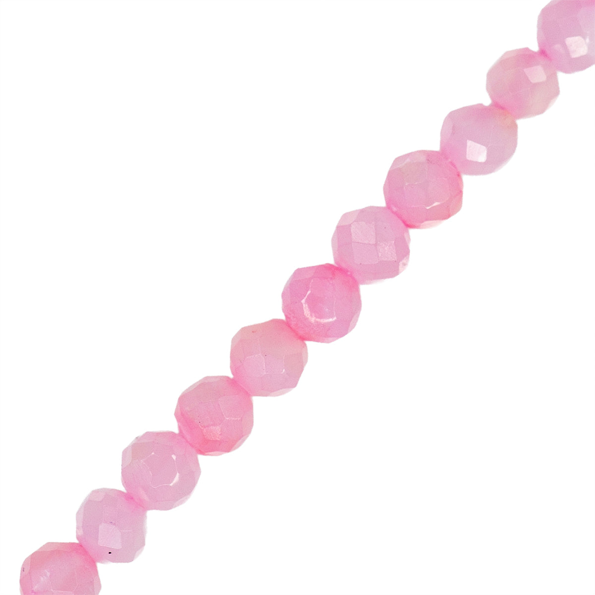 Madre Perla Esfera Facetada 2mm Rosa