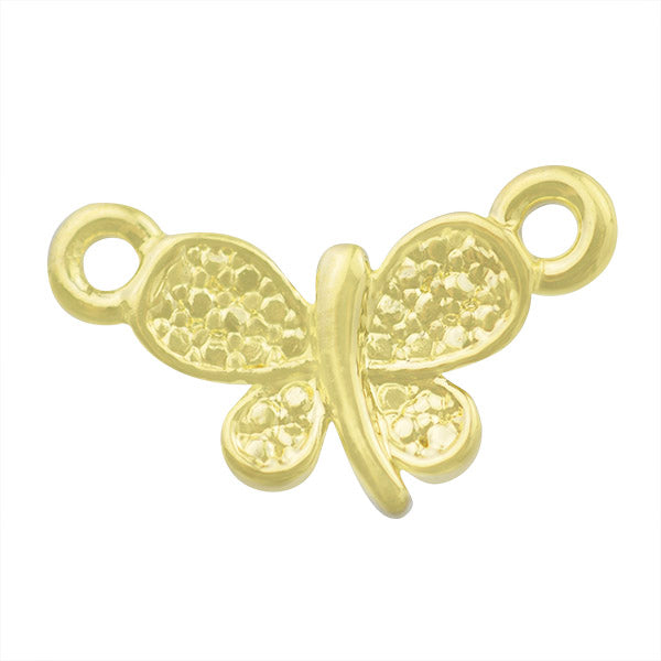 Mini Separador Chapa Insecto Mariposa 9.7x16.8mm Dorado