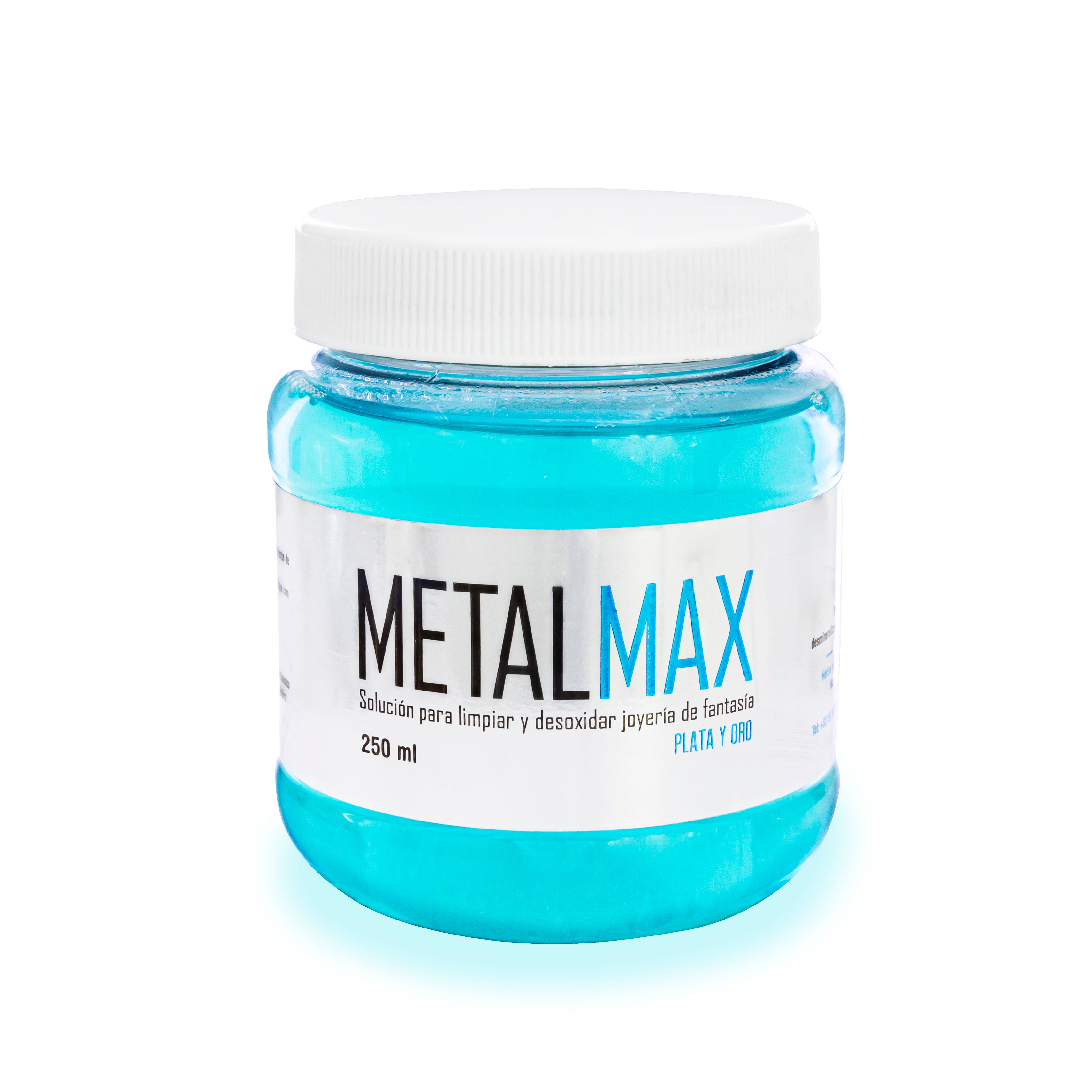 Solución Limpiadora para Joyería Metal Max Azul