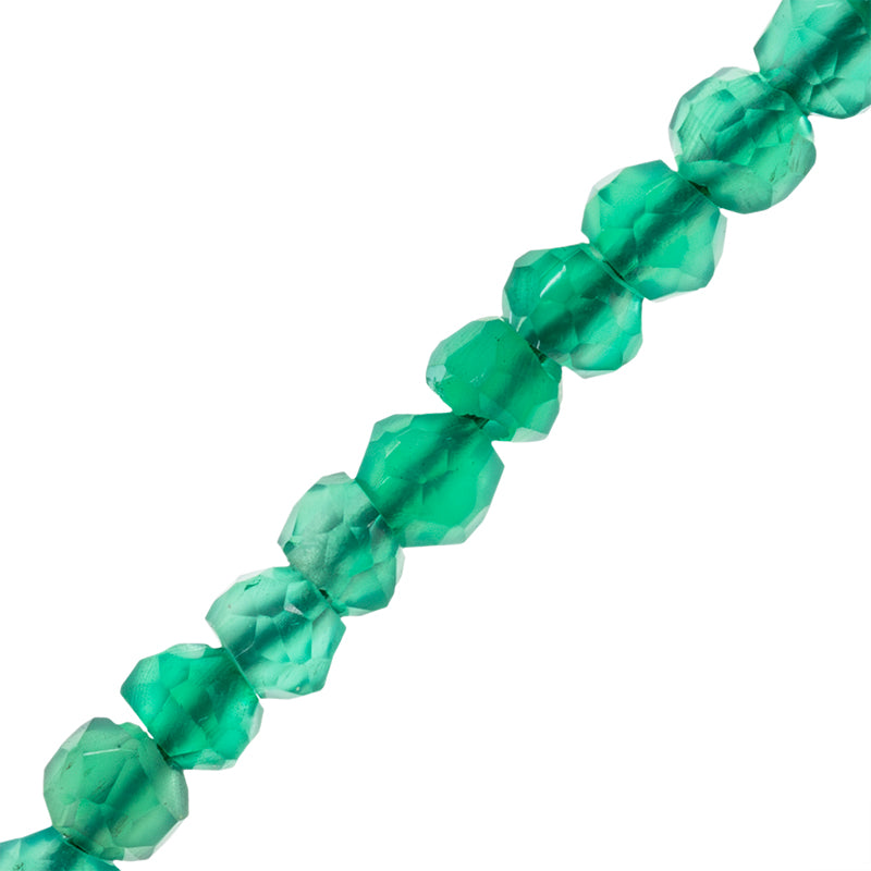 Onix Rondela Facetada 2x2.5mm Verde
