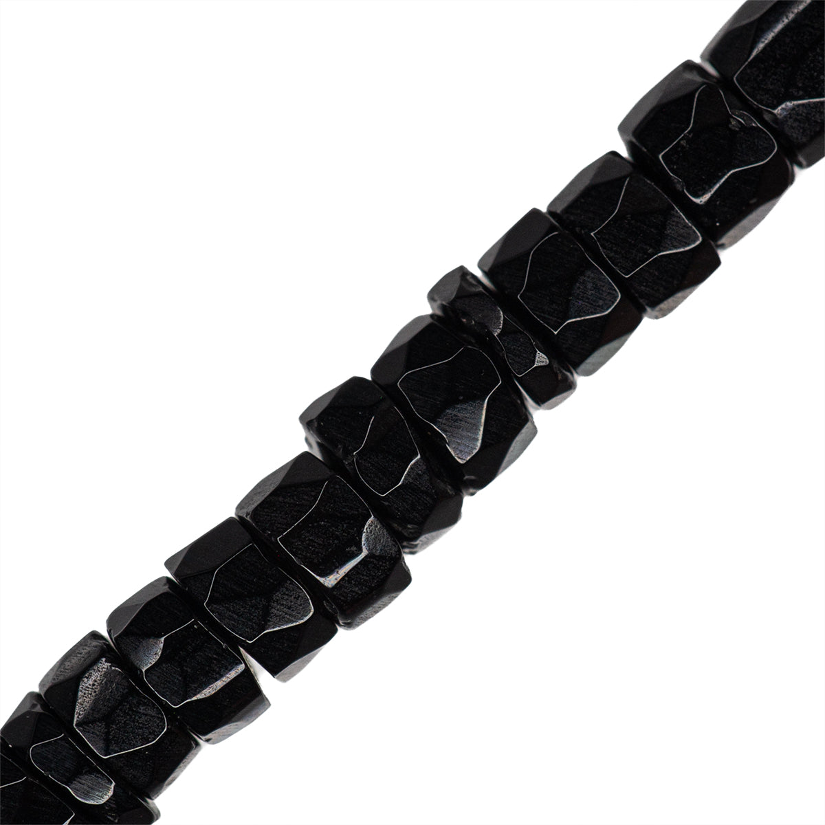 PFP Ónix Róndela Facetada 2-3x5mm Negro