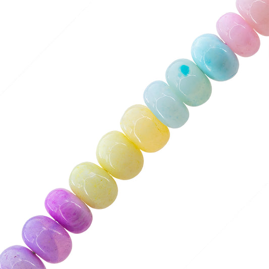 PF Opalo Rondela 5-6x8mm Multicolor