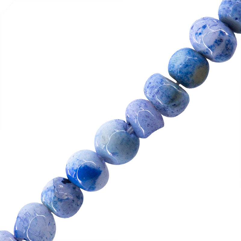 Opalo Rondela 4x6mm Azul
