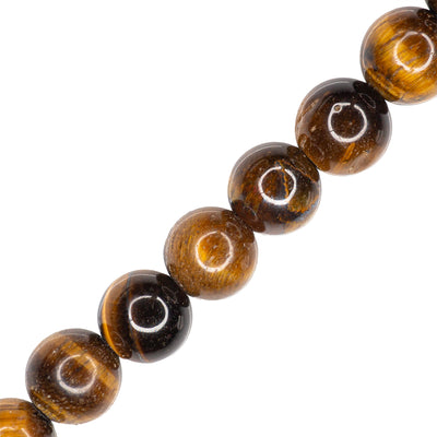 Ojo de Tigre Esfera 8mm Cafe