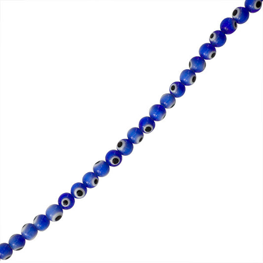 Ojo Turco Esfera 6mm Azul