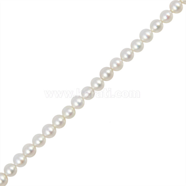 PF Perla Cultivada Esfera 3-4mm Blanco	