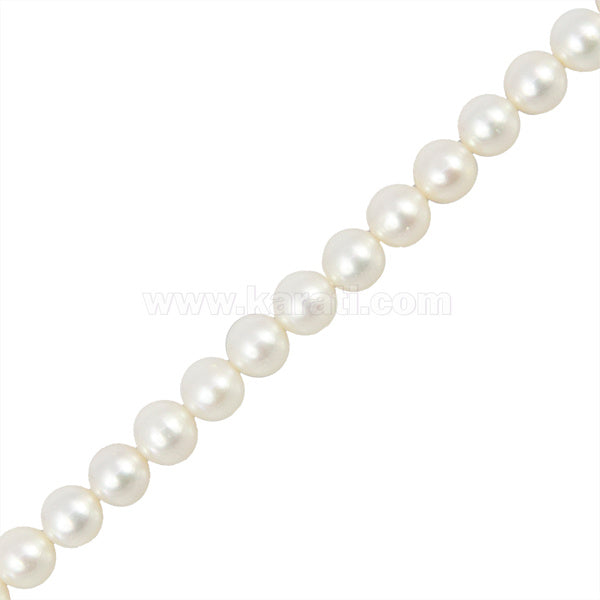 PF Perla Cultivada Esfera 6-7mm Blanco