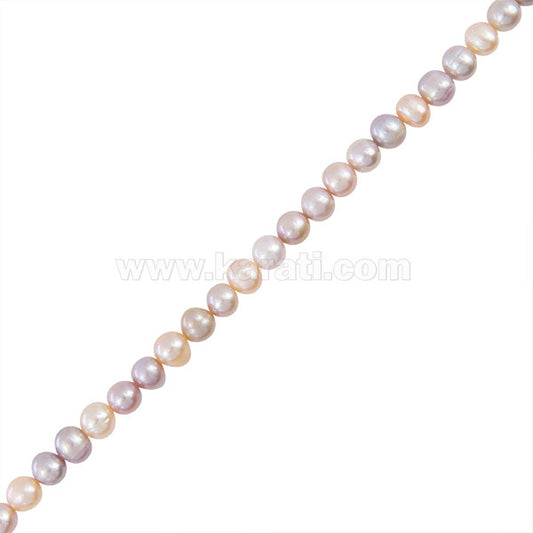 Perla Cultivada Papa 7-8mm Multicolor