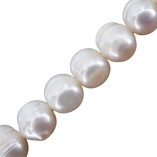 Perla Cultivada Papa 6-7x7-8mm Blanco