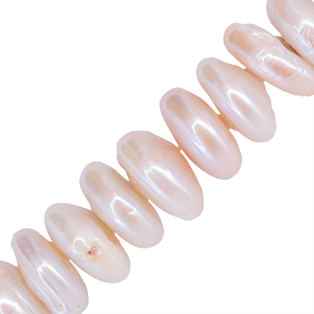 PF Perla Cultivada Luneta 5-6x13-14mm Blanco
