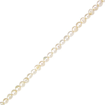 Perla Cultivada Nugget 6-7mm Blanco