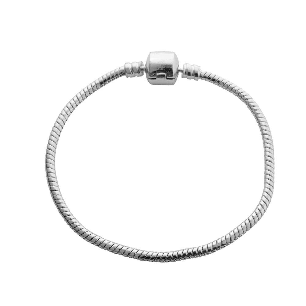 Pulsera Cola de Rata 2.8mm Plateado