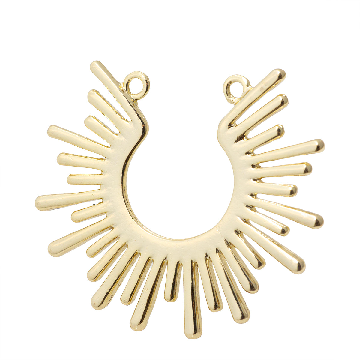 Separador Chapa de Oro Destello 42.65x42.75mm Dorado Brillante