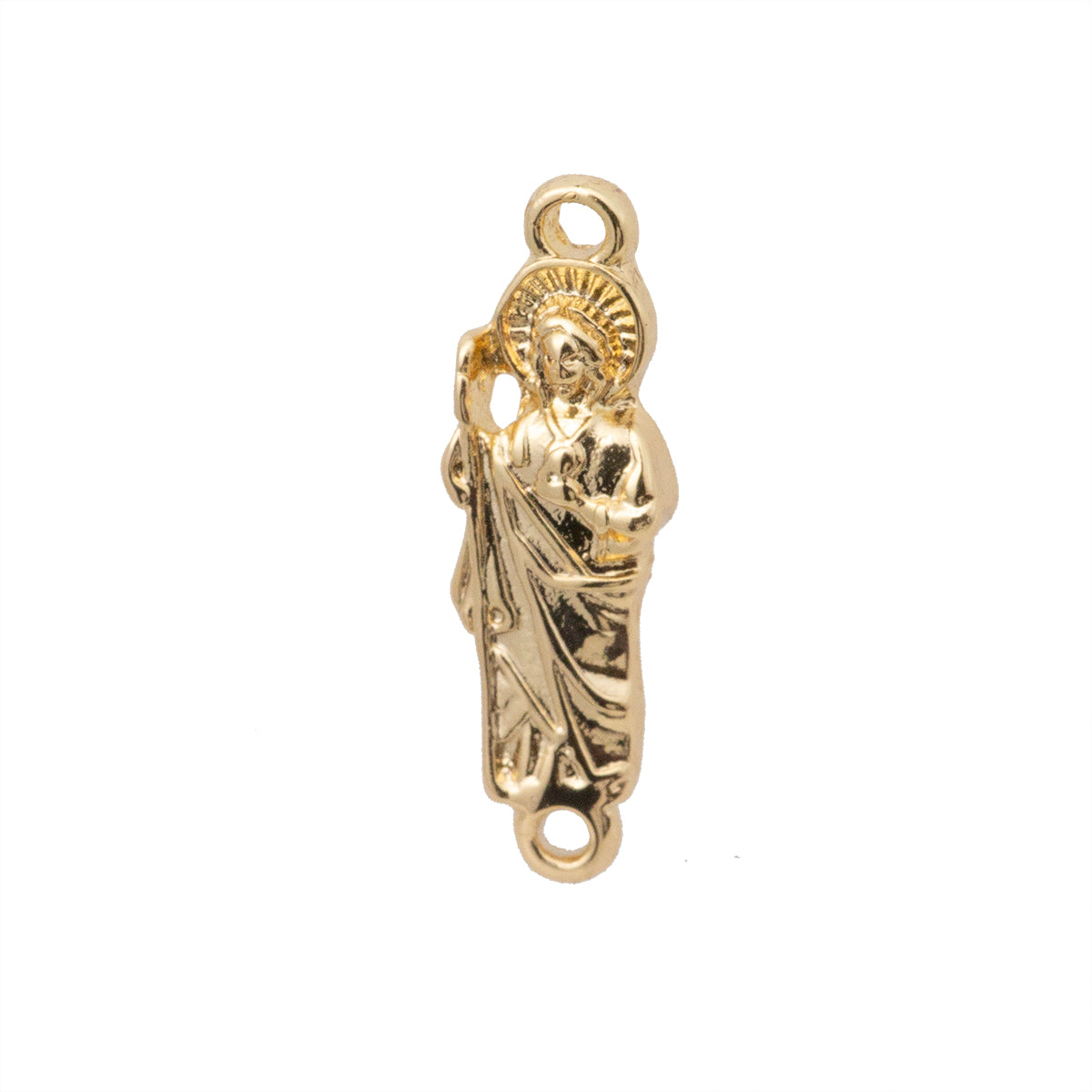 Separador San Judas Tadeo 22x7mm Dorado