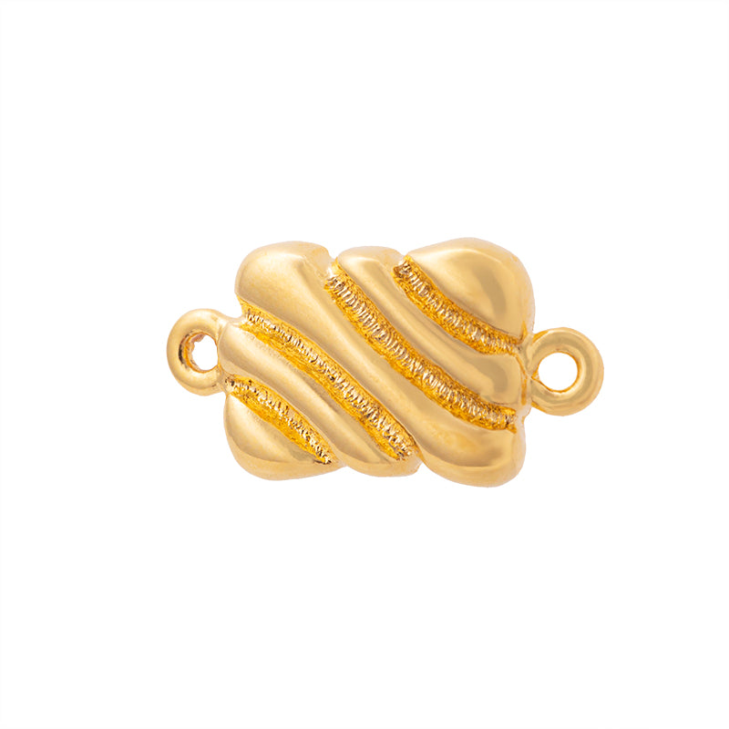 Separador Chapa Rectangulo 20.5x11mm Dorado