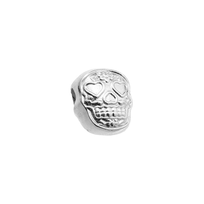 Separador Calavera 13.6x11.2mm Niquel
