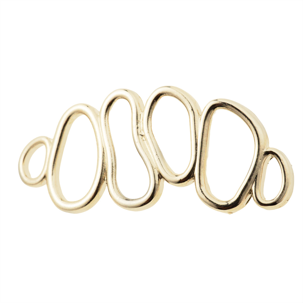 Separador Aros Irregular 45x19mm Dorado