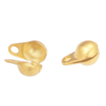 Terminal Para Esfera 11.5x7mm para 6.5mm Dorado Brillante