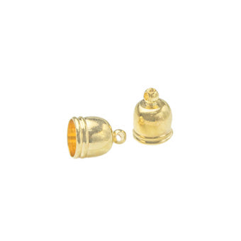 Terminal Para Pegar 12x10mm para 9mm Dorado Brillante
