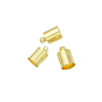 Terminal Para Pegar 12x8mm para 7.5mm Dorado Brillante