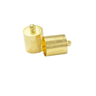 Terminal Para Pegar 14x10mm para 9.5mm Dorado Brillante