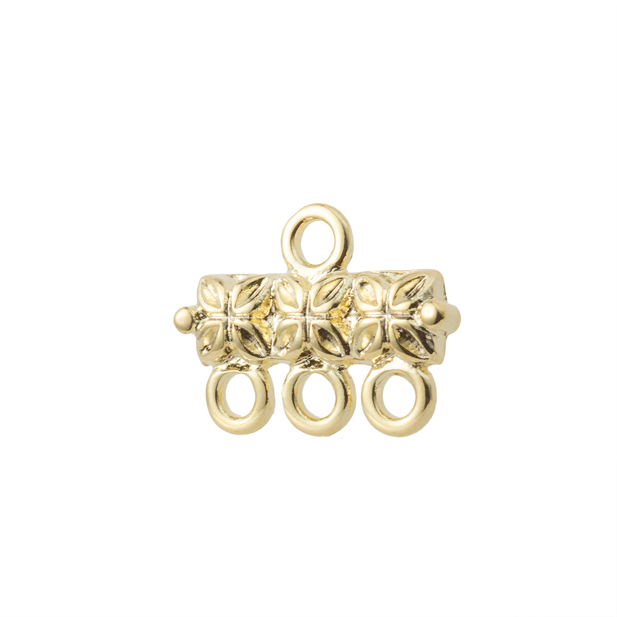 Terminal Para Hilos 12x14.5mm Dorado