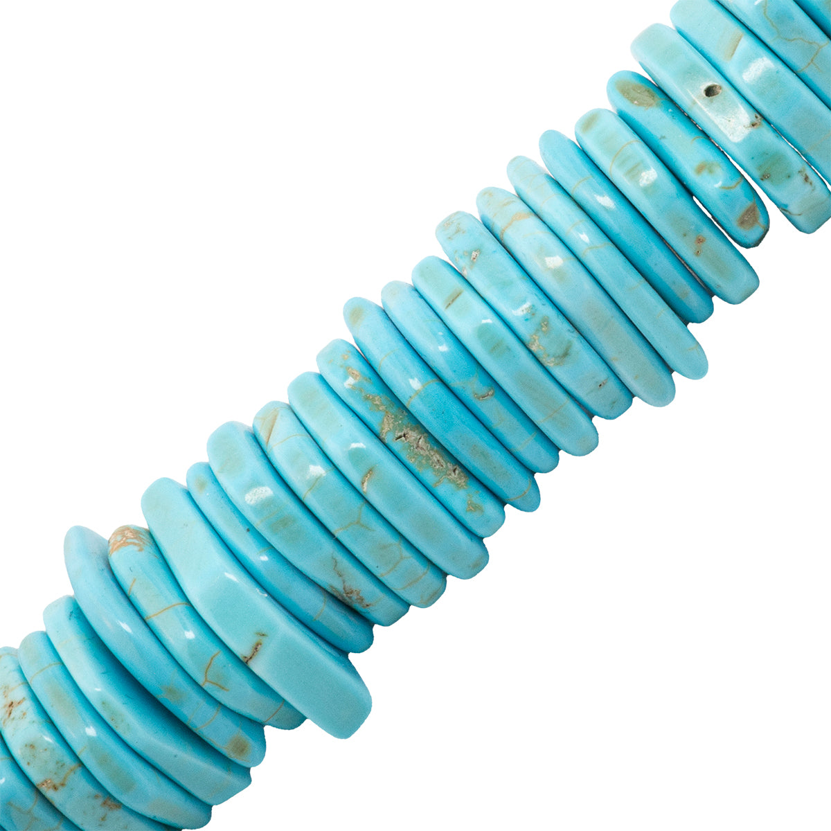 Turquesa Laja 2-3x14-16mm Azul