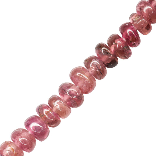 Turmalina Róndela 1-2x3mm Rosa
