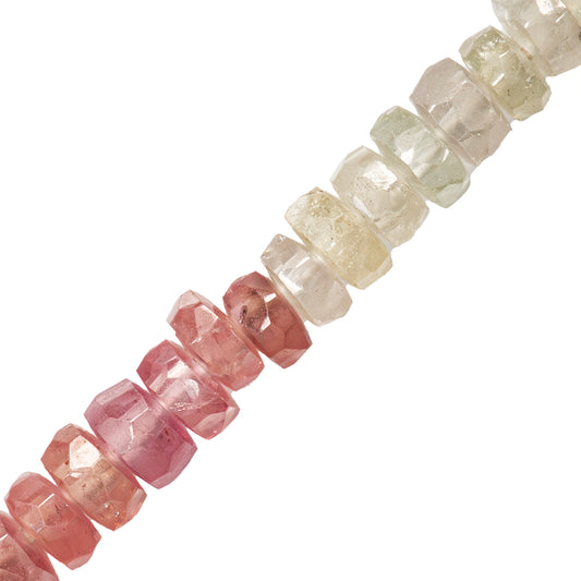 PF Zafiro Róndela Facetada 1.5-2x4mm Multicolor