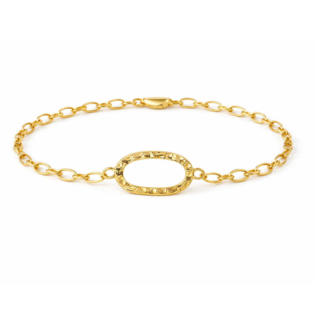 Cadena Karati 4.5x5mm  Dorado Brillante 5